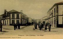 El Villagarc�a se construy� en la calle Vistalegre (hoy Castelao), poco despu�s de desecadas las marismas.