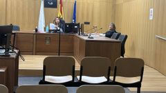 Un momento de la vista celebrada en Ourense