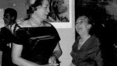 Rosita Garca Ascot e Vera Stravinsky na Galera Diana en 1961