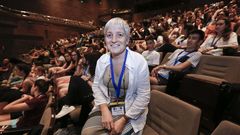 Mercedes Novo Rodr�guez, coordinadora de XuvenCiencia e profesora de Qu�micaF�sica na facultade de Ciencias