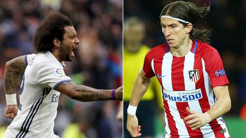 MARCELO - FILIPE. El lateral blanco es decisivo. Filipe es un gran lateral y ha crecido. Pero Marcelo es referencia organizativa desde esa posici�n, aunque le achaquen carencias defensivas y t�cticas.