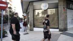 Así es hoy la calle de Alfredo Brañas, en Santiago, 26 años después de su semipeatonalización