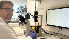 Christian Garc�a ejerce de investigador predoctoral en el Instituto de Investigaci�n Biom�dica de A Coru�a (INIBIC)