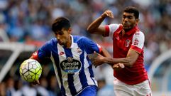 Imagen del Deportivo-Braga del Teresa Herrera del 2015