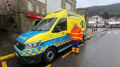 Jos&eacute; Ram&oacute;n Est&eacute;vez, t&eacute;cnico de emergencias sanitarias de Muros que acaba de jubilarse