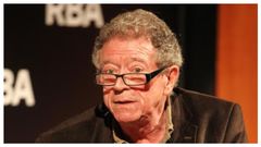 Alberto Blecua era profesor visitante de las universidades de Harvard y La Sorbona. En la imagen, en una charla en la Fundaci�n RBA