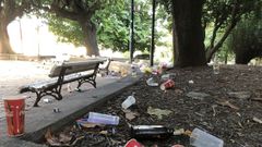 Imagen de archivo del cenicero del Cant�n, donde ocurrieron los hechos