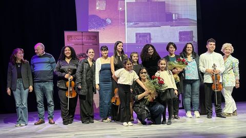 Concierto benfico en el auditorio orosino Fernando Casas e Novoa de Virtuosi Violini a favor de Burundi.