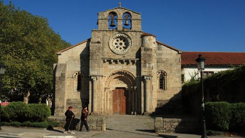 Santa Mara de Cambre Church.