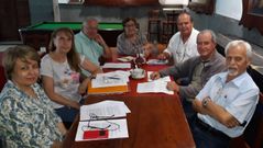 VARIOS DE LOS PROMOTORES DEL COHOUSING COVISENIOR GRAN CANARIA, ROSA SAN MART�N ES LA SEGUN POR LA IZQUIERDA