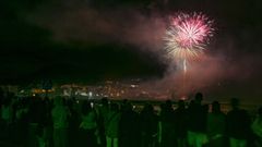 As se vivieron los fuegos en Noia!