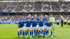 Alineacin del Real Oviedo ante el Girona