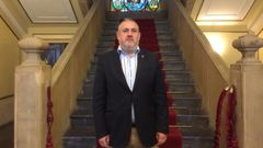 El candidato de UCIN a la alcald�a de Avil�s, Alfonso Araujo