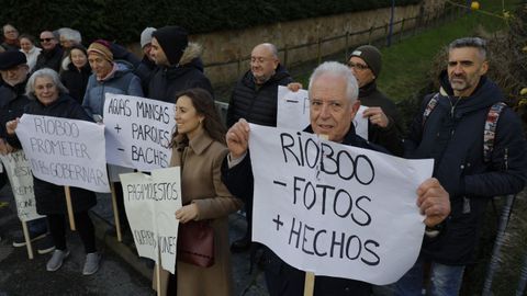 Los vecinos reclaman al Concello de Culleredo mejoras en Augas Mansas.