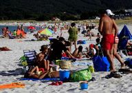 La playa -en la imagen, Laxe-,  un buen destino para estos d�as.