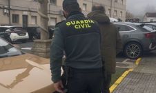 El detenido por el robo en Castrelo de Mio