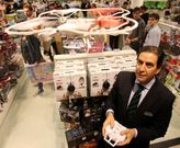 Las demostraciones en los comercios dejan a los ni�os boquiabiertos.