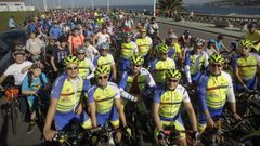 Imagen de archivo de una de las ltimas ediciones del Da de la Bicicleta de A Corua