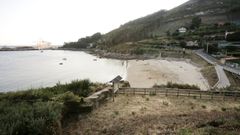 E la imagen, la playa de Cari�o, en Ferrol