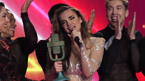 La cantante Melody, ganadora del Benidorm Fest 2025