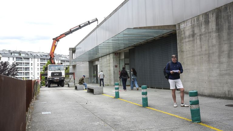 El punto de atenci�n continuada (PAC) del centro de salud de A Parda, en Pontevedra, en una imagen de archivo