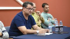 El ya expresidente del Club Deportivo Lal�n, David M�ndez, en una imagen de archivo.