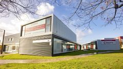 Instalaciones del vivero de empresas de Carballo, gestionado por la C�mara de Comercio de A Coru�a