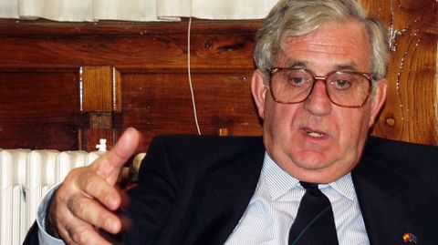 Manuel Fern�ndez Areal, en 1999, cuando era decano de la Facultade da Comunicaci�n de Pontevedra.