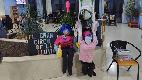 En la residencia de mayores de Sober, las comadres tambi�n aludieron a las condiciones meteorol�gicas de este invierno