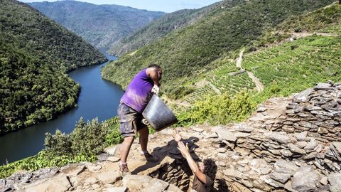 Excavaci�n arqueol�gica en Os Conventos, un lugar que se podr� visitar en una de las actividades previstas