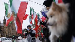 Una protesta contra las ejecuciones anunciadas por Ir�n