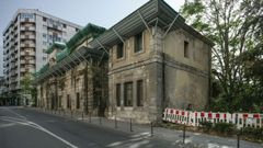 La vieja crcel, en la calle Progreso de Ourense, se encuentra en un avanzado estado de abandono