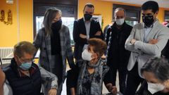 Visita de la conselleira Fabiola Garc�a a los participantes del 2021