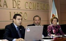 Fern�ndez Pi�eiro, en el centro, en una imagen de 2006 cuando era director de la C�mara. 