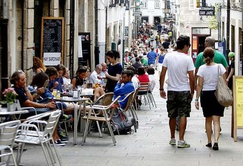 Ninguna de las sanciones impuestas por el Concello corresponden a la zona vieja.