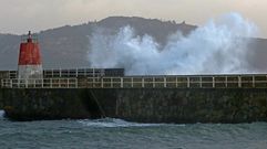 Granizada y mal tiempo en Barbanza
