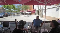 Zonas acotadas para las terrazas de los hosteleros en la Compa��a