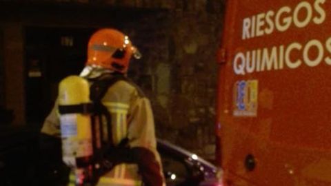 Un bombero de Oviedo