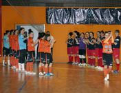 Paula homenaxeada nun partido fronte � Bilbo tras conquistar con Galicia o Nacional sub-21. 