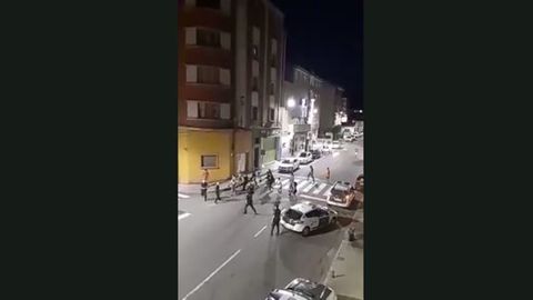Reyerta en Grado