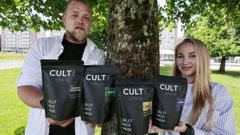 Alexander y Olga son una pareja de refugiados ucranianos que ha lanzado en Lugo su l�nea de cosm�tica
