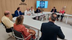 Presentaci�n de la Gladiator Race en el Concello de Pontevedra