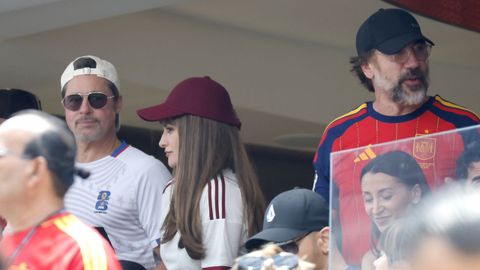 Brad Pitt, Pen�lope Cruz y Javier Bardem