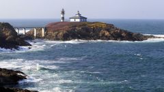 Faro de Illa Pancha, en Ribadeo