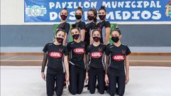 El equipo cadete PreBase del Ximnasia Pavill�n