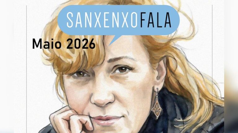 Cartel del programa &laquo;Sanxenxo Fala&raquo;