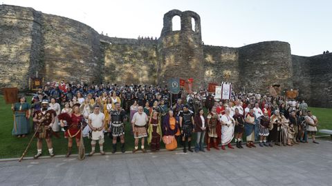 Acto del Natalicio celebrado este s�bado en Lugo.