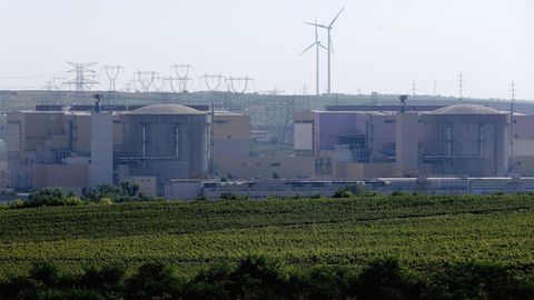 Central nuclear de Cernavoda en Ruman�a, que ha tenido que reducir su producci�n este mes por la sequ�a en los r�os de Europa Central.