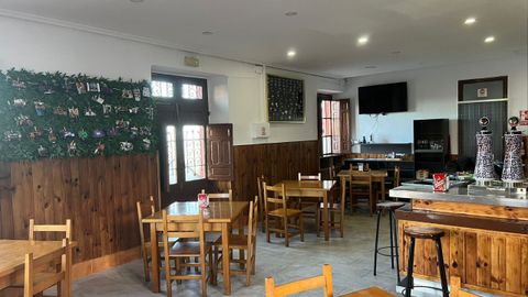 As� luce el interior del bar De sur a norte, en Sograndio
