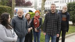 Miembros del BNG visitaron este viernes la estaci�n